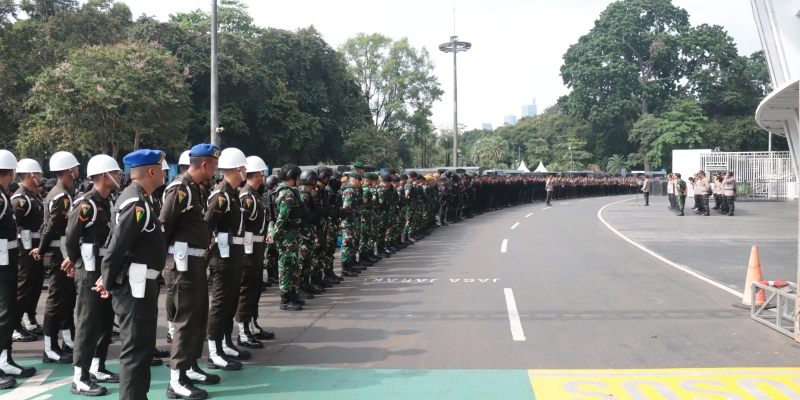 1.252 Personel Gabungan Kawal Final Indonesia vs Vietnam