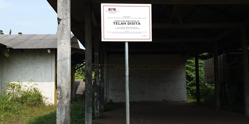 KPK Pasang Tanda Penyitaan Aset Terkait Suap Dana Hibah Jatim
