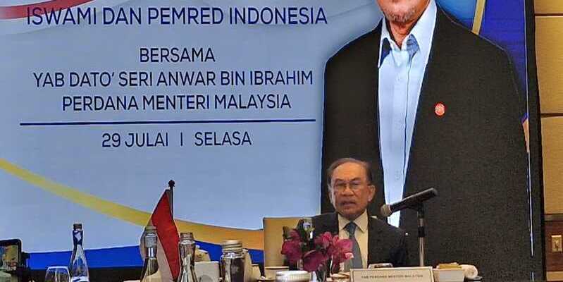 Anwar Ibrahim Kenal Riza Chalid, Siap Bantu RI Jika Diperlukan