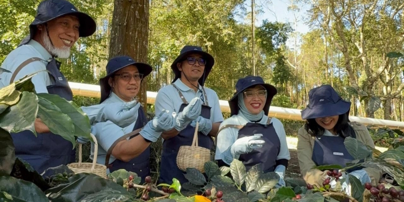 Pertamina Bawa Kopi Petani Kamojang ke Pasar Asia dan Eropa