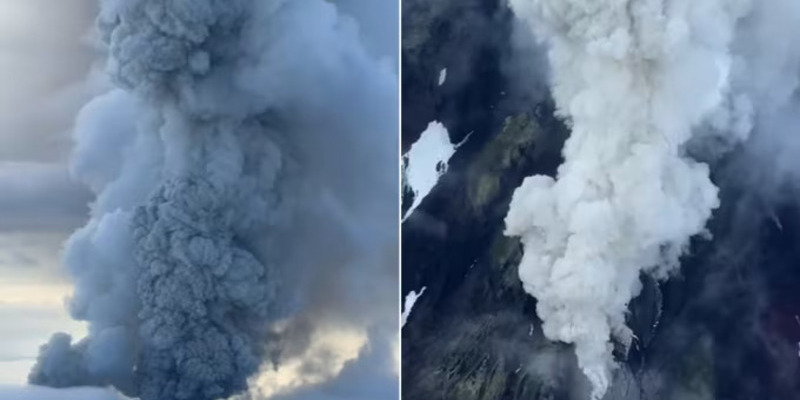 Gunung Berapi Rusia Perdana Meletus dalam 600 Tahun, Diduga Imbas Gempa Besar