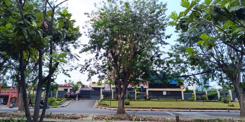 Tidak Ada Pergerakan Massa di Mapolres Metro Bekasi Kota