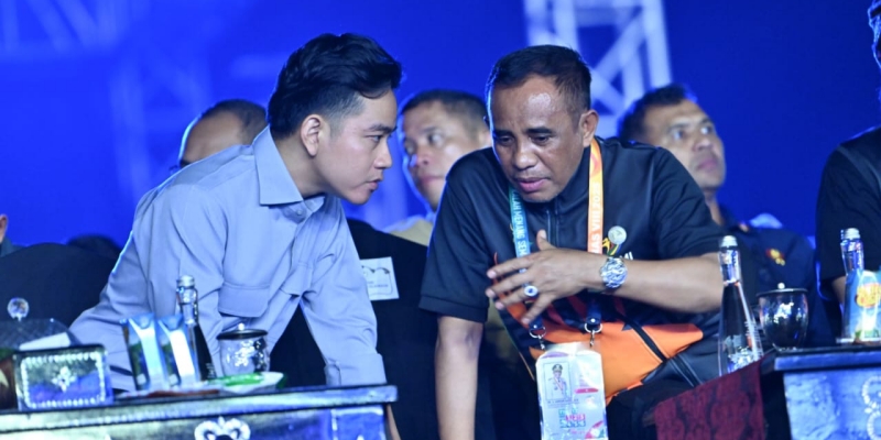 Dihadiri Gibran, Pataka Fornas Diteruskan Sulawesi Tengah