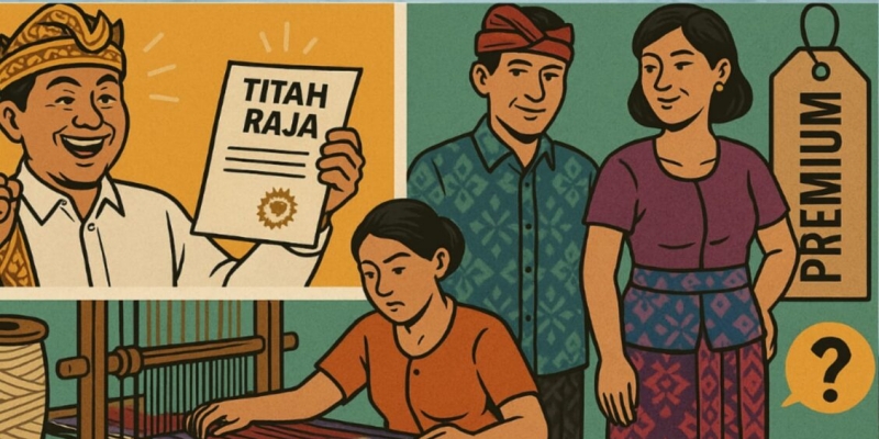 Merayakan Endek Bali