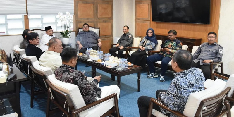 Jelang PSU 3 Daerah, KPU Sambangi Bawaslu