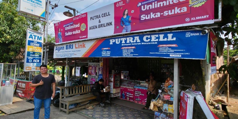 Punya Banyak Cabang BRILink, Pemuda Asal Lahat Ini Buka Lapangan Pekerjaan Untuk Warga Sekitar
