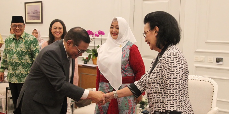 GKR Hemas dan Senator Jakarta Sambangi Kantor Pramono