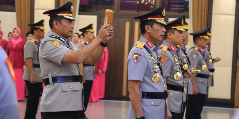 Kapolri Lantik Irwasum, Kabareskrim sampai Kabaharkam