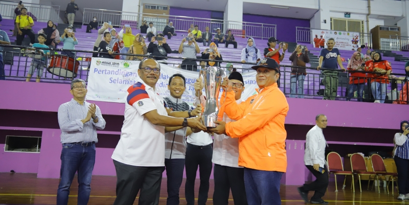 Jakarta Timur Juara Umum PORPROV DKI 2025