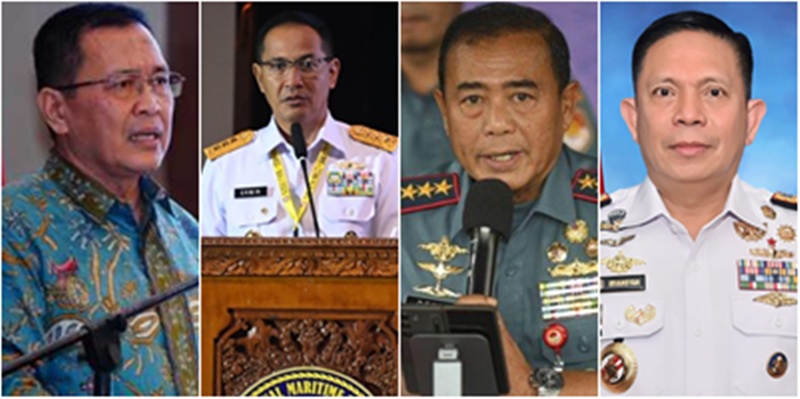 Empat Laksdya Menguat Gantikan KSAL Laksamana Ali