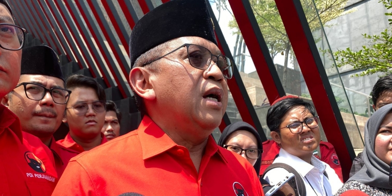 Hasto Masih Tunggu Momentum Daftarkan Struktur PDIP ke Kumham