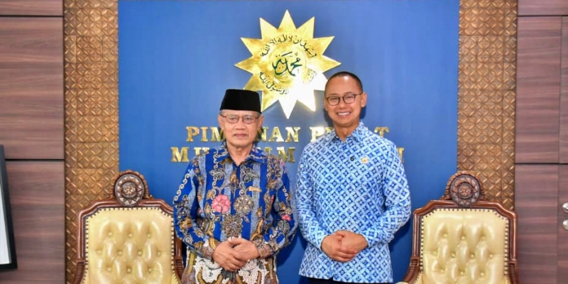 Eddy Soeparno Temui Ketum PP Muhammadiyah Bahas Urgensi Peningkatan Kualitas Demokrasi