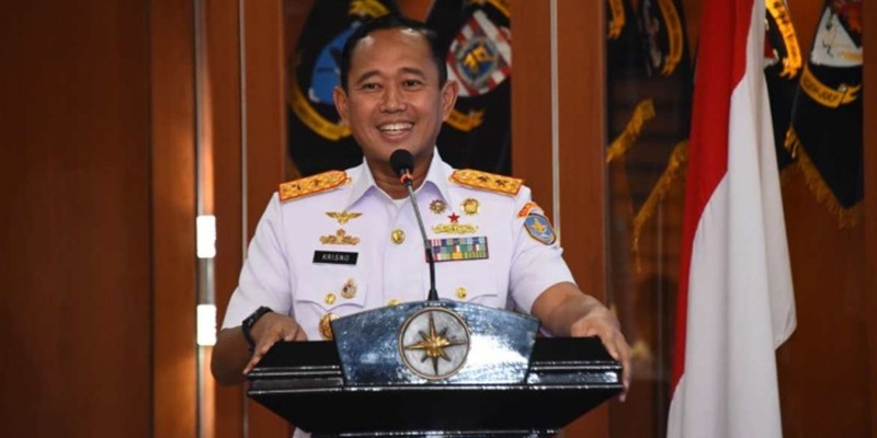 Laksda Krisno Emban Amanah Baru Pimpin Pertahanan Laut di Timur Indonesia
