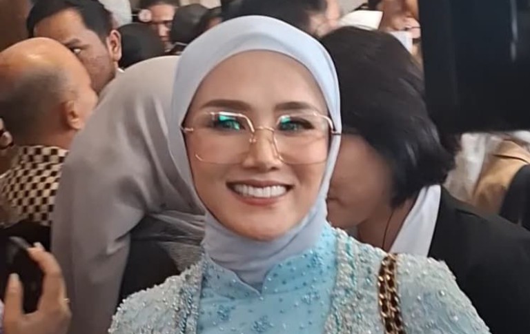 Pidato Prabowo Bikin Mulan Jameela Tak Merasa Mengantuk