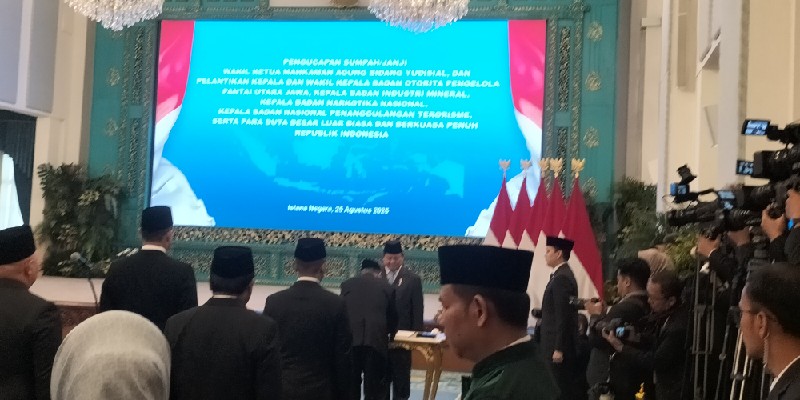 Dubes RI di AS Hingga Jerman Resmi Dilantik Presiden