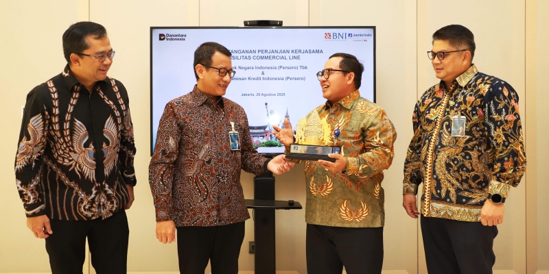 BNI Salurkan Rp5 Triliun ke Jamkrindo Perkuat UMKM dan Koperasi