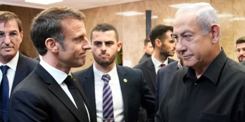 Netanyahu Tuduh Macron Sebarkan Anti-Semitisme di Prancis karena Dukung Palestina