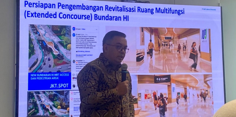 MRT Jakarta Bakal Sulap Kawasan Bundaran HI seperti Orchard Road