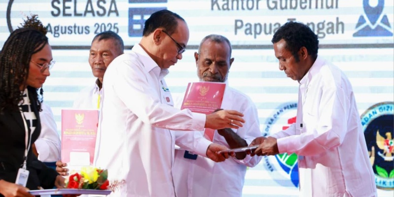 Kopdes Merah Putih Resmi Berdiri di Papua Tengah