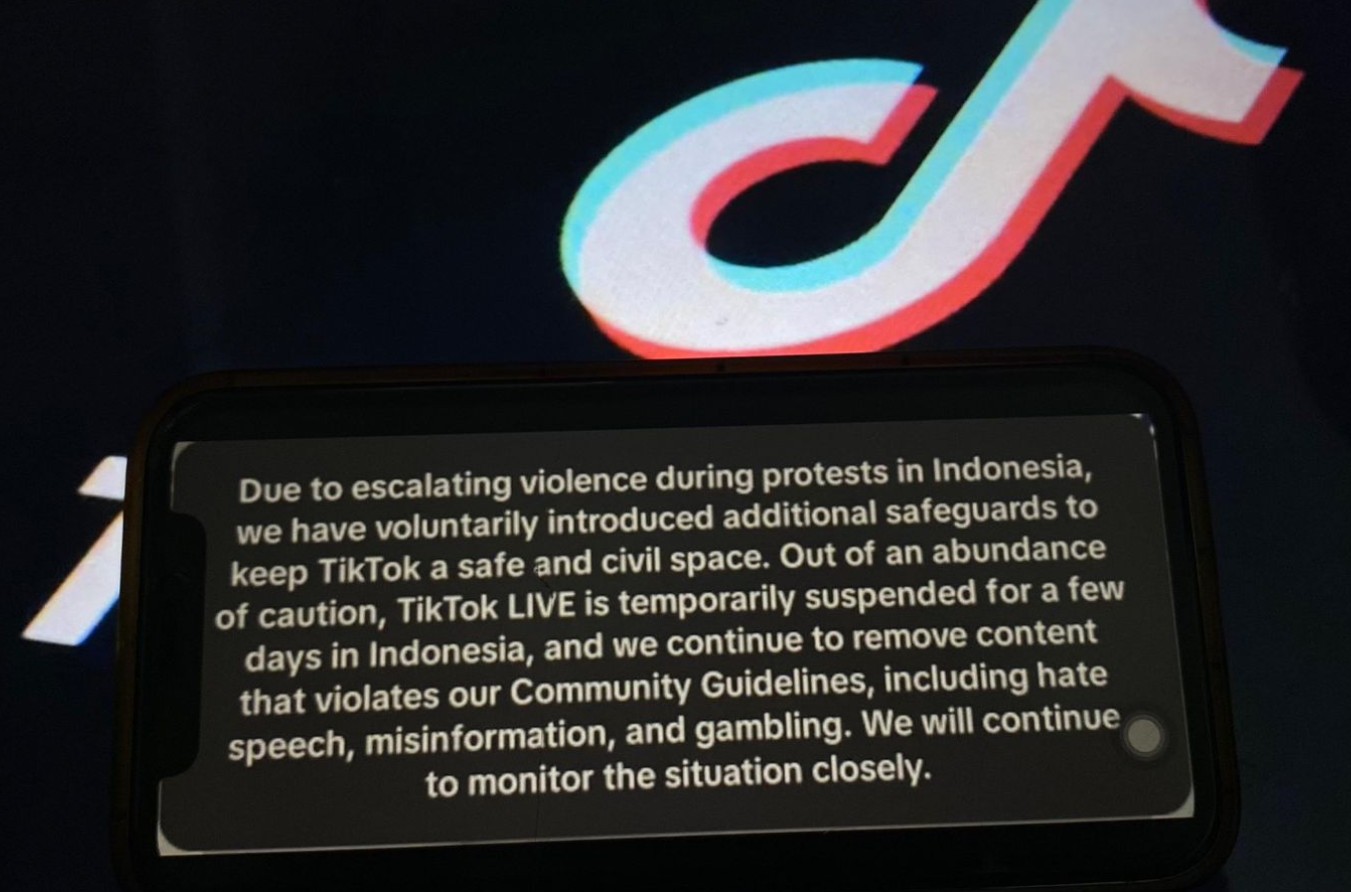 TikTok Matikan Fitur Live di Indonesia