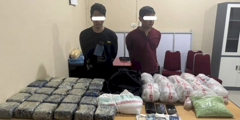 Dua Kurir Narkoba Asal Kemayoran Ditangkap di Batu Bara