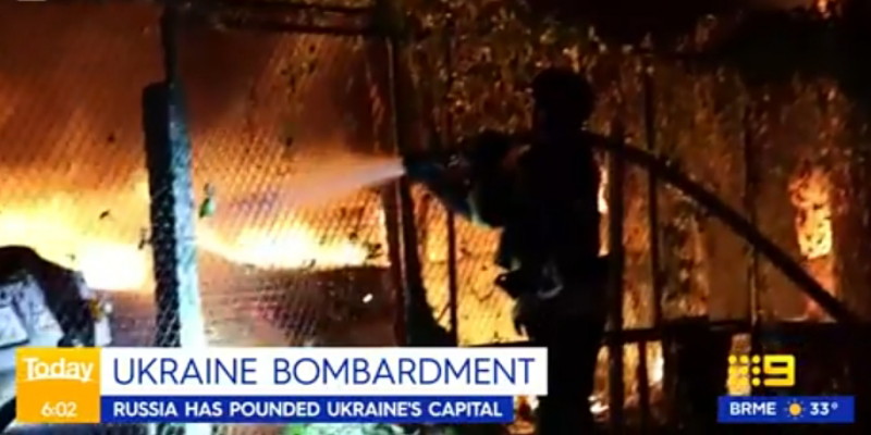 Rusia Bombardir Ukraina, 21 Tewas