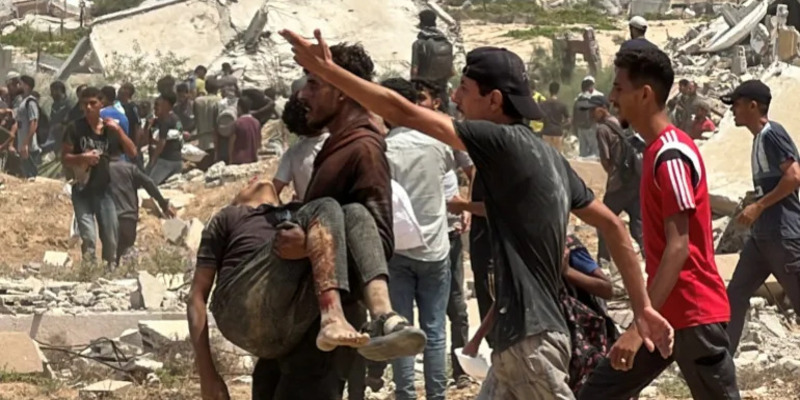 Bocah Gaza Tewas Tertimpa Kotak Bantuan yang Dijatuhkan dari Udara