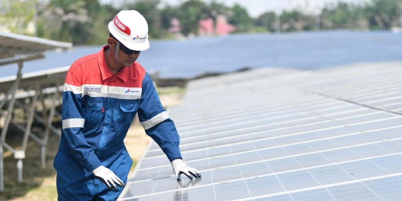 Pertamina NRE-CREC Naikkan Kapasitas Pembangkit Energi Terbarukan 14 Persen