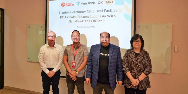 Akulaku Finance Dapat Pendanaan Sindikasi Hana-OK Bank