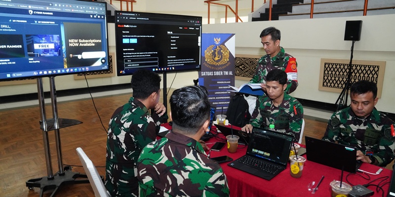 TNI Perkuat Pertahanan Digital Nasional Lewat Latihan Siber