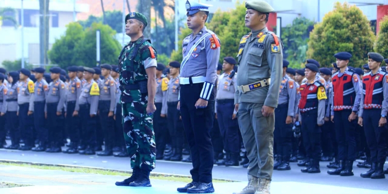 Ribuan Personel Gabungan Siap Amankan HUT ke-80 RI di Jakarta