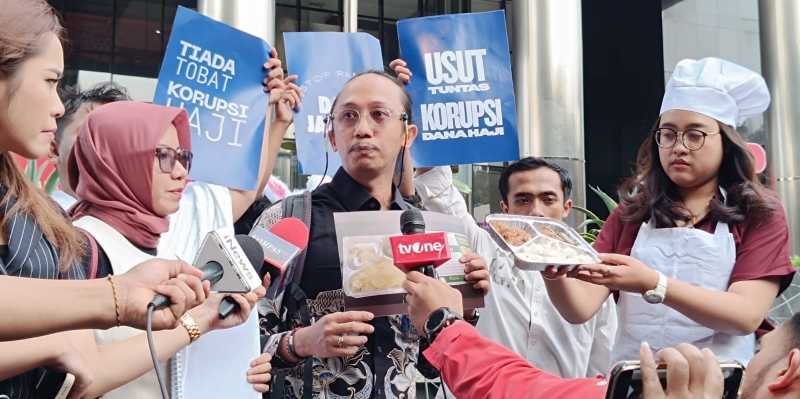 ICW Lapor Dugaan Korupsi Pengurangan Porsi Makanan Haji