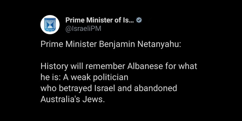 Israel-Australia Memanas, Netanyahu Sebut Albanese Pengkhianat