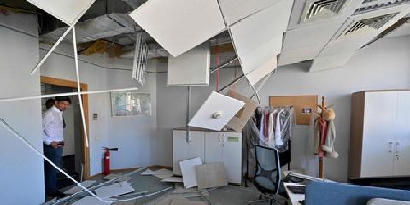 Kantor Kedubes Uni Eropa dan Inggris Rusak Dirudal Rusia