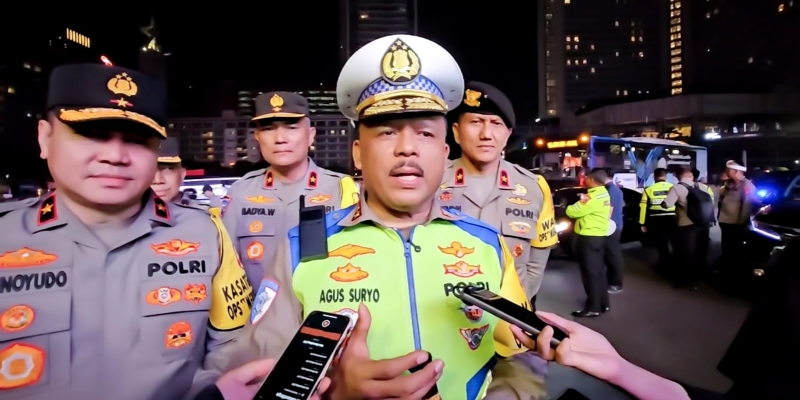 Ops Merdeka Jaya 2025:  Lalu Lintas Jakarta Kembali Normal