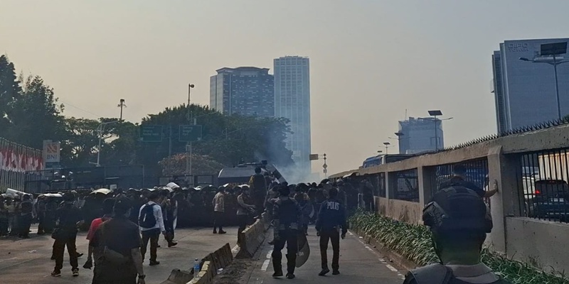 Diskominfotik DKI Sesalkan Perusakan CCTV saat Demonstrasi di Pejompongan