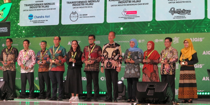 Sarihusada Peringkat Pertama Kinerja Penerapan Industri Hijau di AIGIS 2025