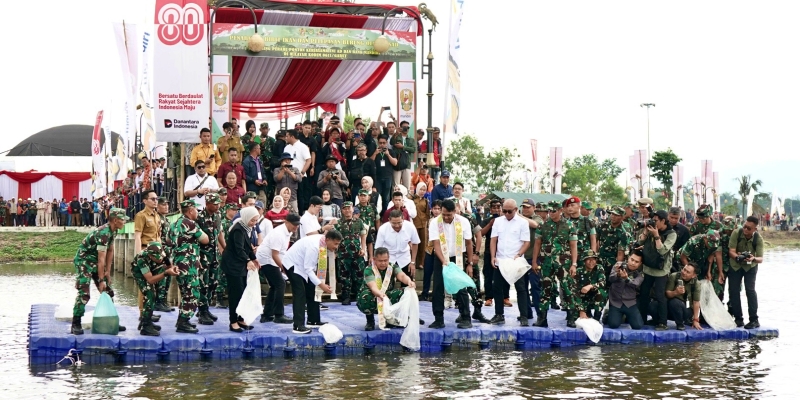 Mandiri Sahabat Desa Pembersihan Situ dan Waduk di Jawa Barat/Ist