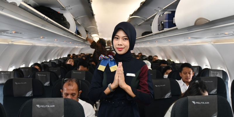 Kesaksian Penumpang Pelita Air Terbang Gunakan Pertamina SAF