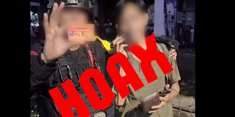 Tidak Benar Anggota TNI Ditangkap Polri