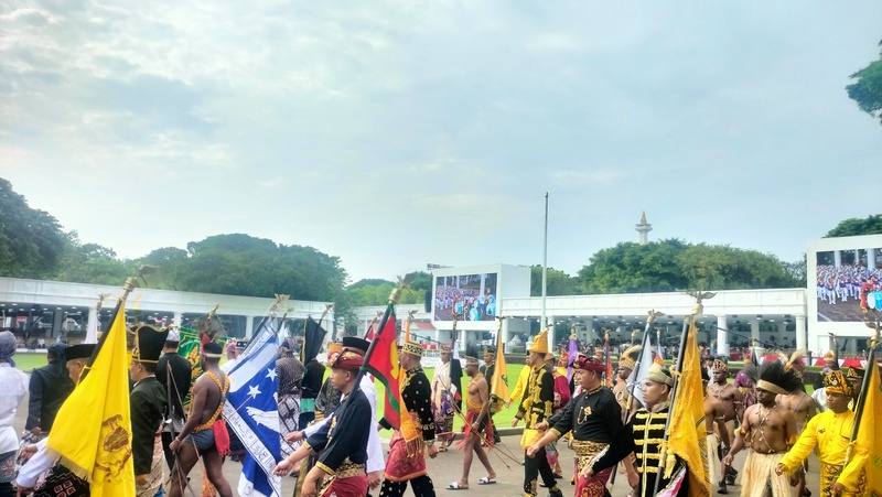 Gladi Bersih Upacara Istana