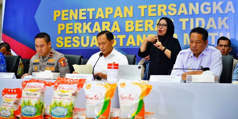 Direksi PT PIM jadi Tersangka Kasus Perdagangan Beras di Bawah Standar Mutu