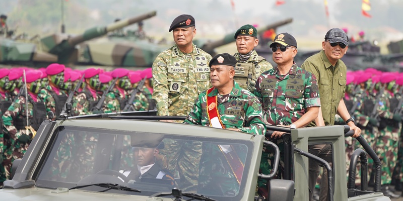 Cek Pasukan di Batujajar