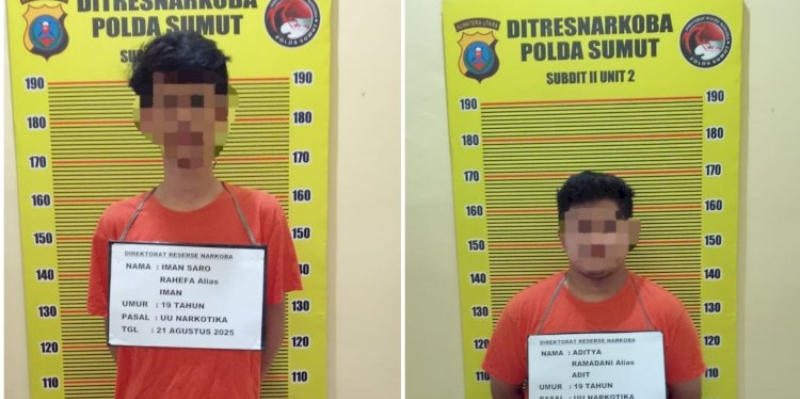 Gudang Narkoba di Medan Dibongkar Polisi