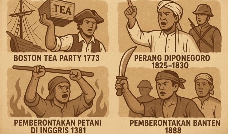 Pajak Picu Rakyat Bergolak