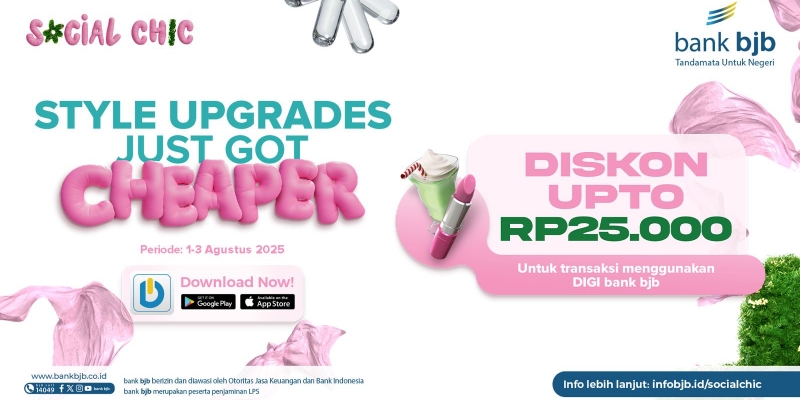 Social Chic 2025: Satu Destinasi, Seribu Cerita Bersama bank bjb