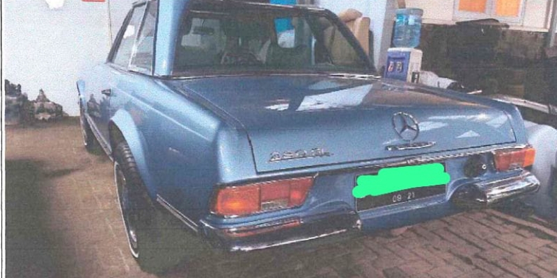 Mobil Mercy yang Disita Penyidik dari Ridwan Kamil Masih Atas Nama BJ Habibie