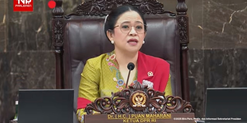Puan Singgung Cinta Segitiga di Pidato Sidang Tahunan 2025