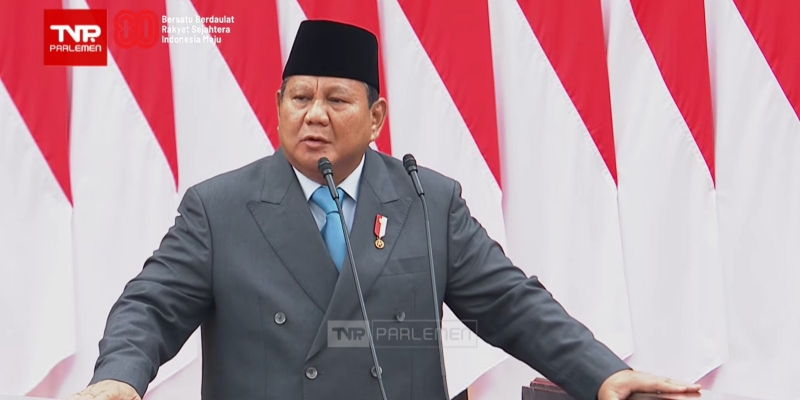 Prabowo Pilih Puji Jasa Presiden Terdahulu Ketimbang Glorifikasi Capaian Sendiri