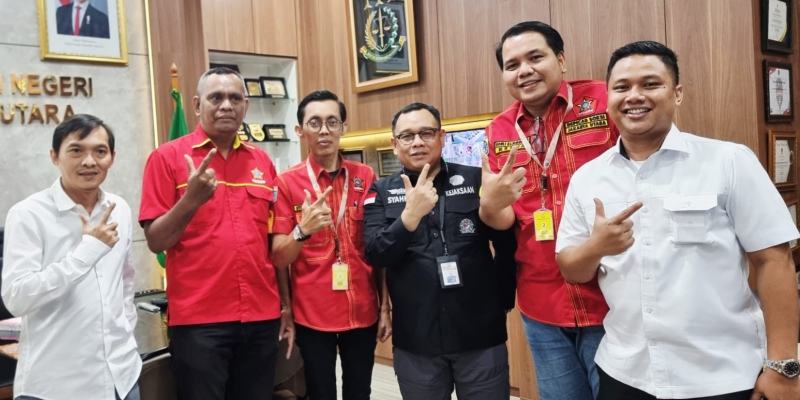 Temui Kajari Jakut, Soksi Sampaikan Lemahnya Pengawasan Sistem Tenaga Kerja